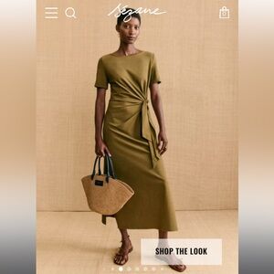 Sezane pippa dress size S